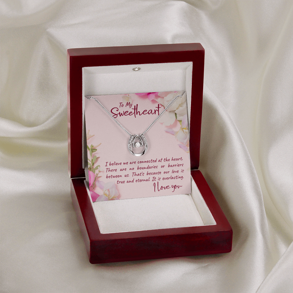 To My Sweetheart - Lucky In Love Necklace