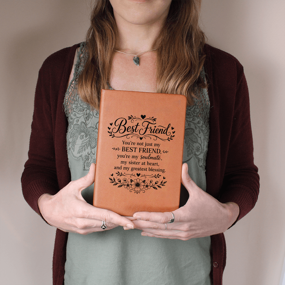 Best Friend - Graphic Journal with Gift Wrap + Personalized Note