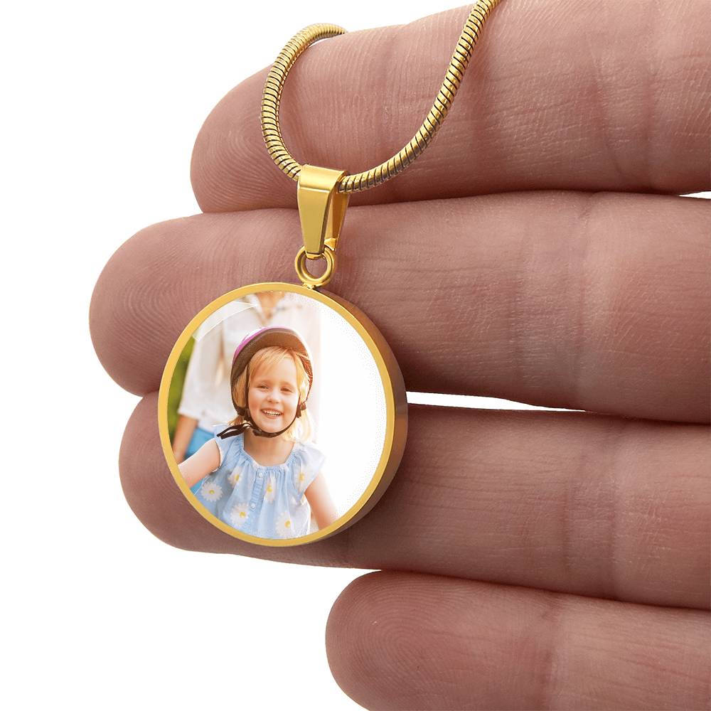 Customized Circle Necklace