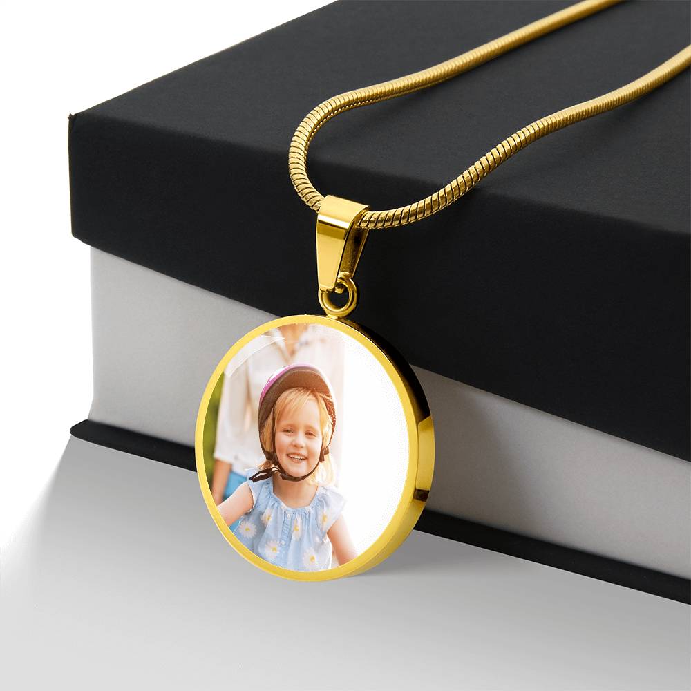 Customized Circle Necklace