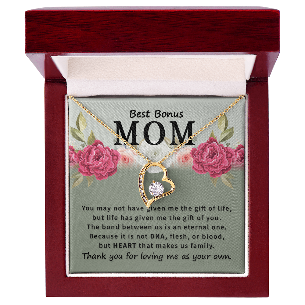 Best Bonus Mom Forever Love Necklace