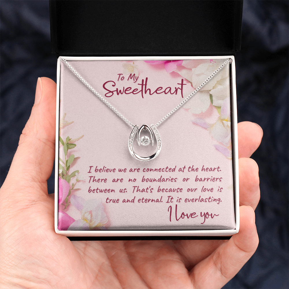 To My Sweetheart - Lucky In Love Necklace