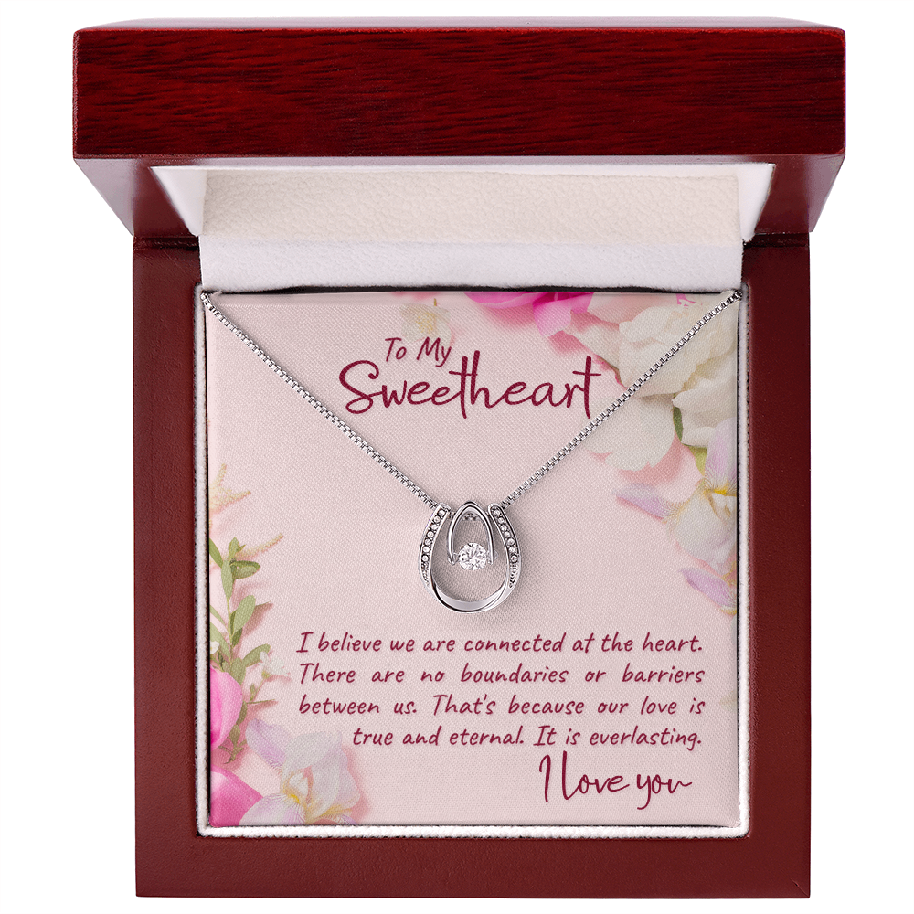 To My Sweetheart - Lucky In Love Necklace