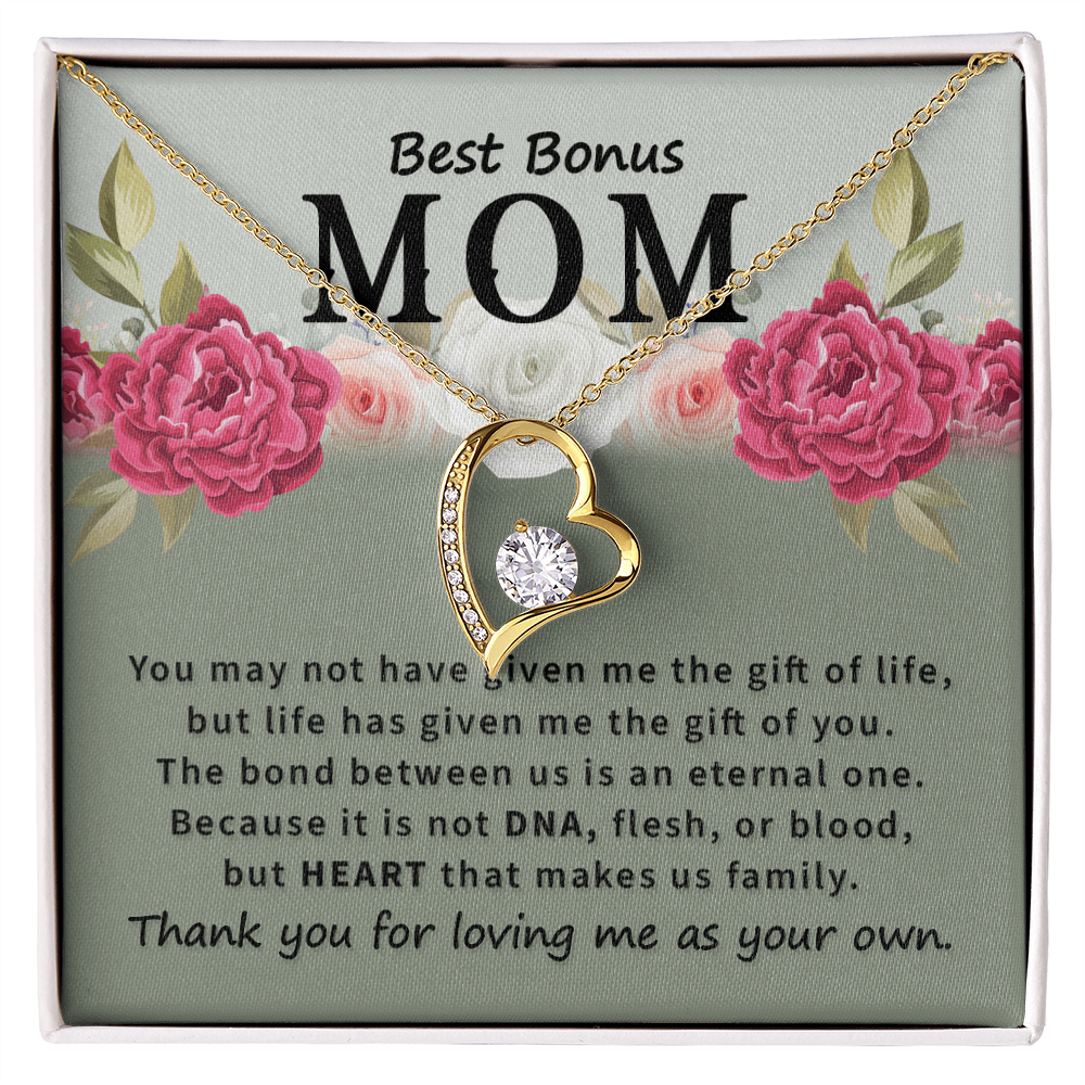 Best Bonus Mom Forever Love Necklace