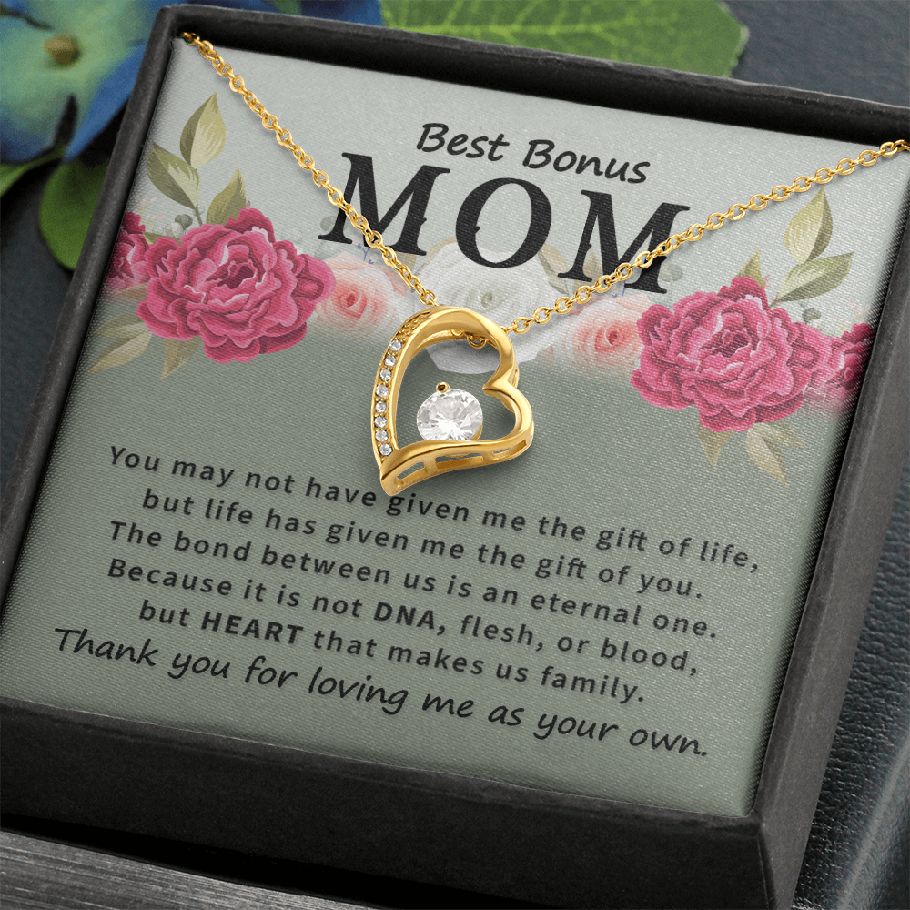 Best Bonus Mom Forever Love Necklace