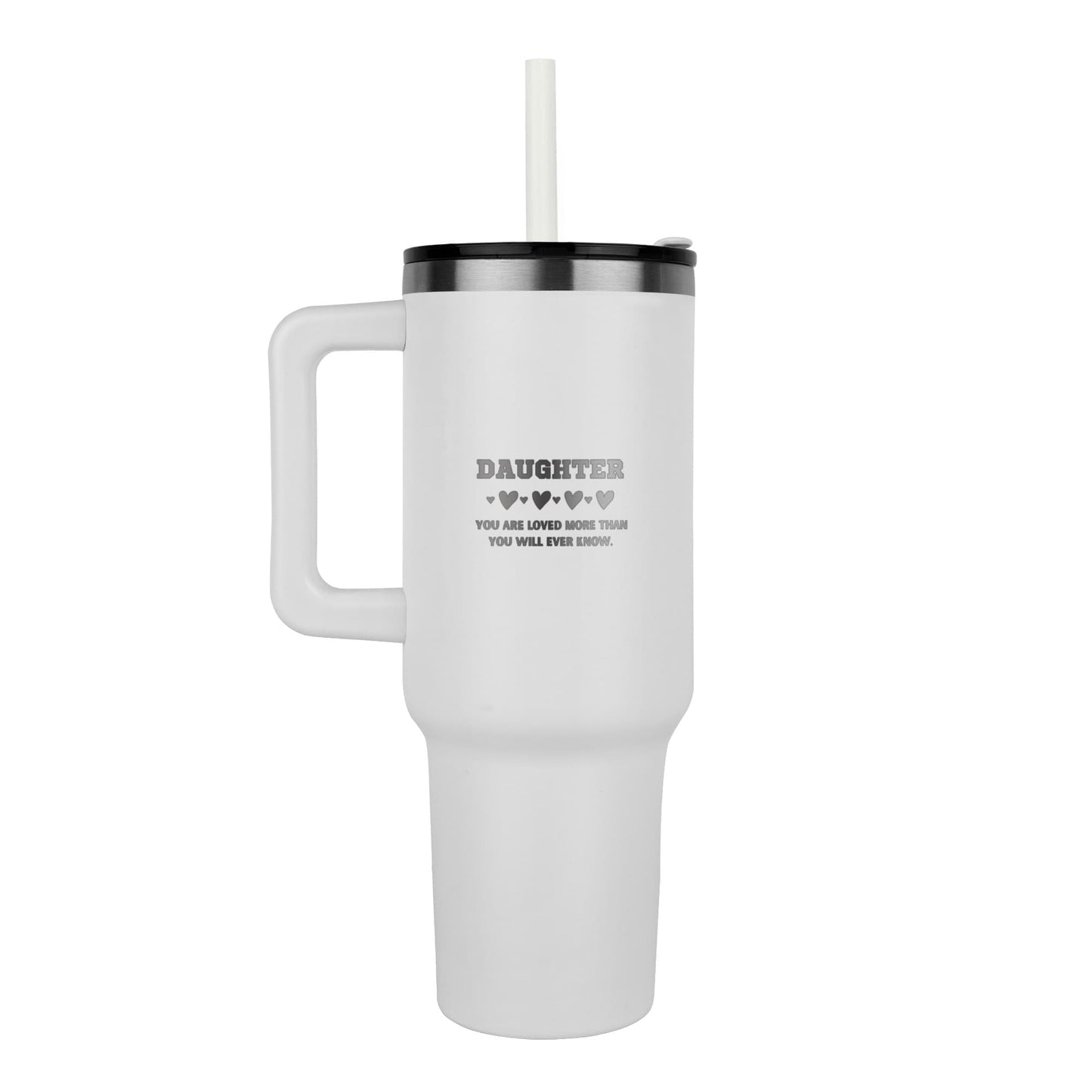 Daughter - You Are Loved - Pinnacle 40 oz Laser Engraved Tumbler