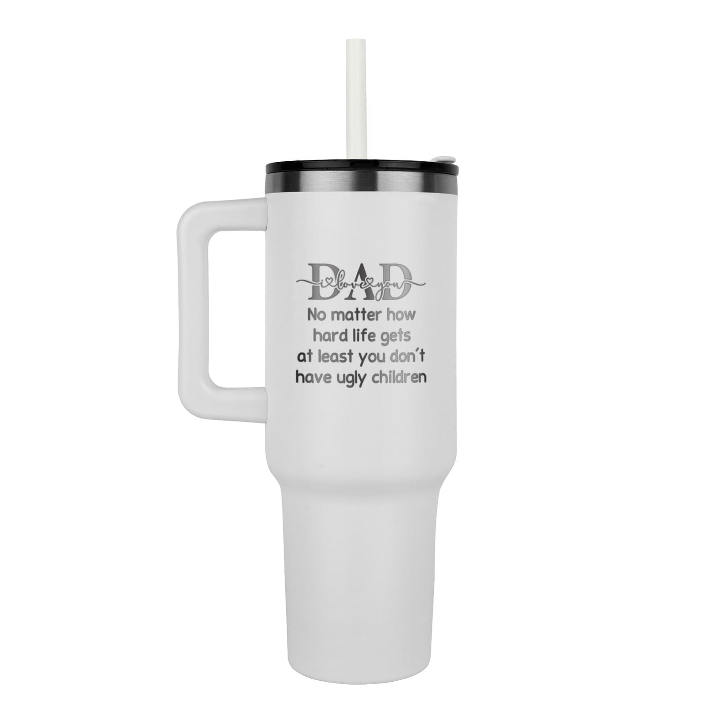 Dad  Humorous - Pinnacle 40oz Tumbler - Laser engraved