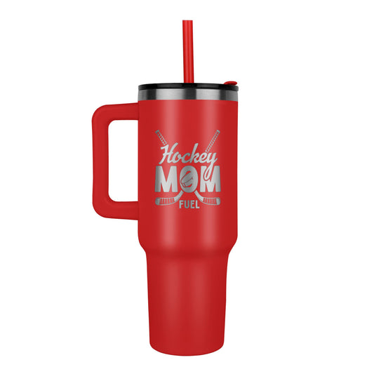 Hockey Mom - Pinnacle 40oz Tumbler - Laser engraved