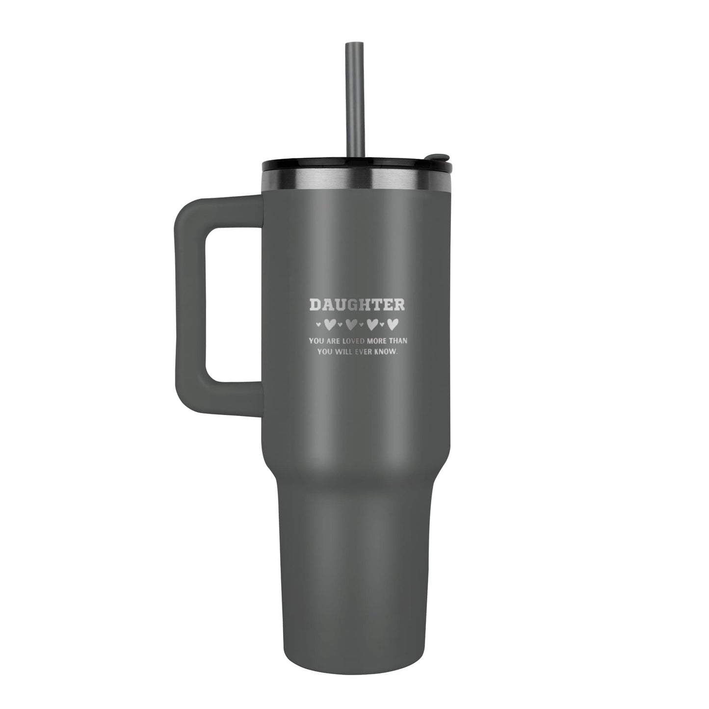 Daughter - You Are Loved - Pinnacle 40 oz Laser Engraved Tumbler