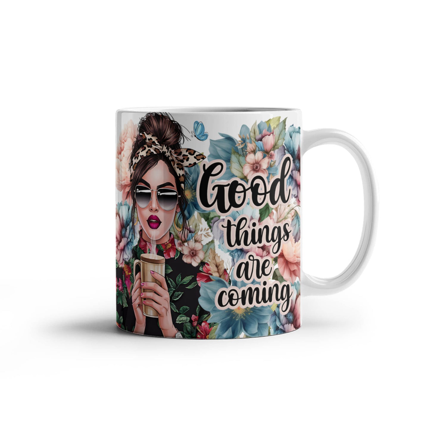 Good Things Are Coming - White Ceramic Mug