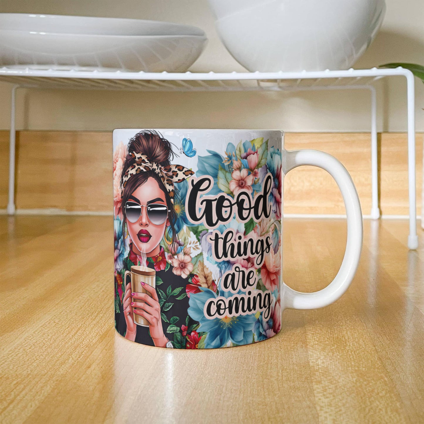 Good Things Are Coming - White Ceramic Mug