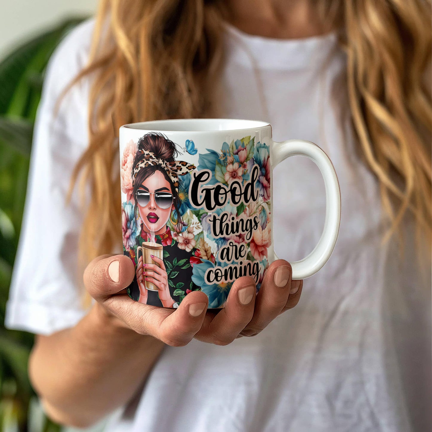Good Things Are Coming - White Ceramic Mug