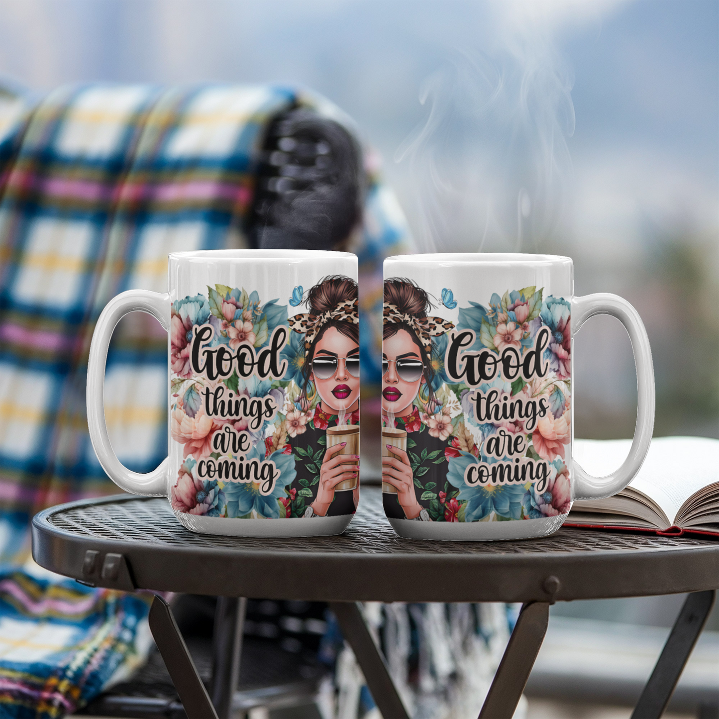 Good Things Are Coming - White Ceramic Mug