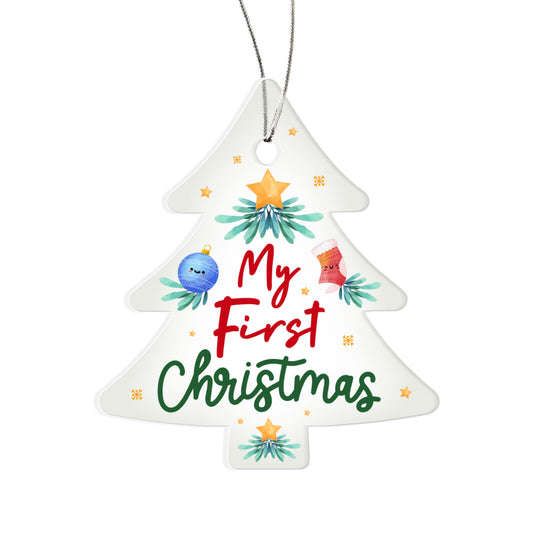 My First Christmas - Acrylic Tree Ornament