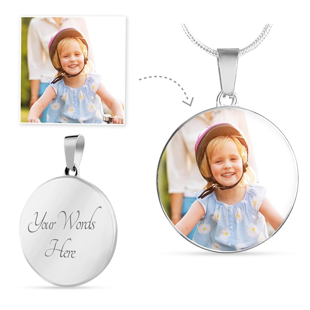Customized Circle Necklace