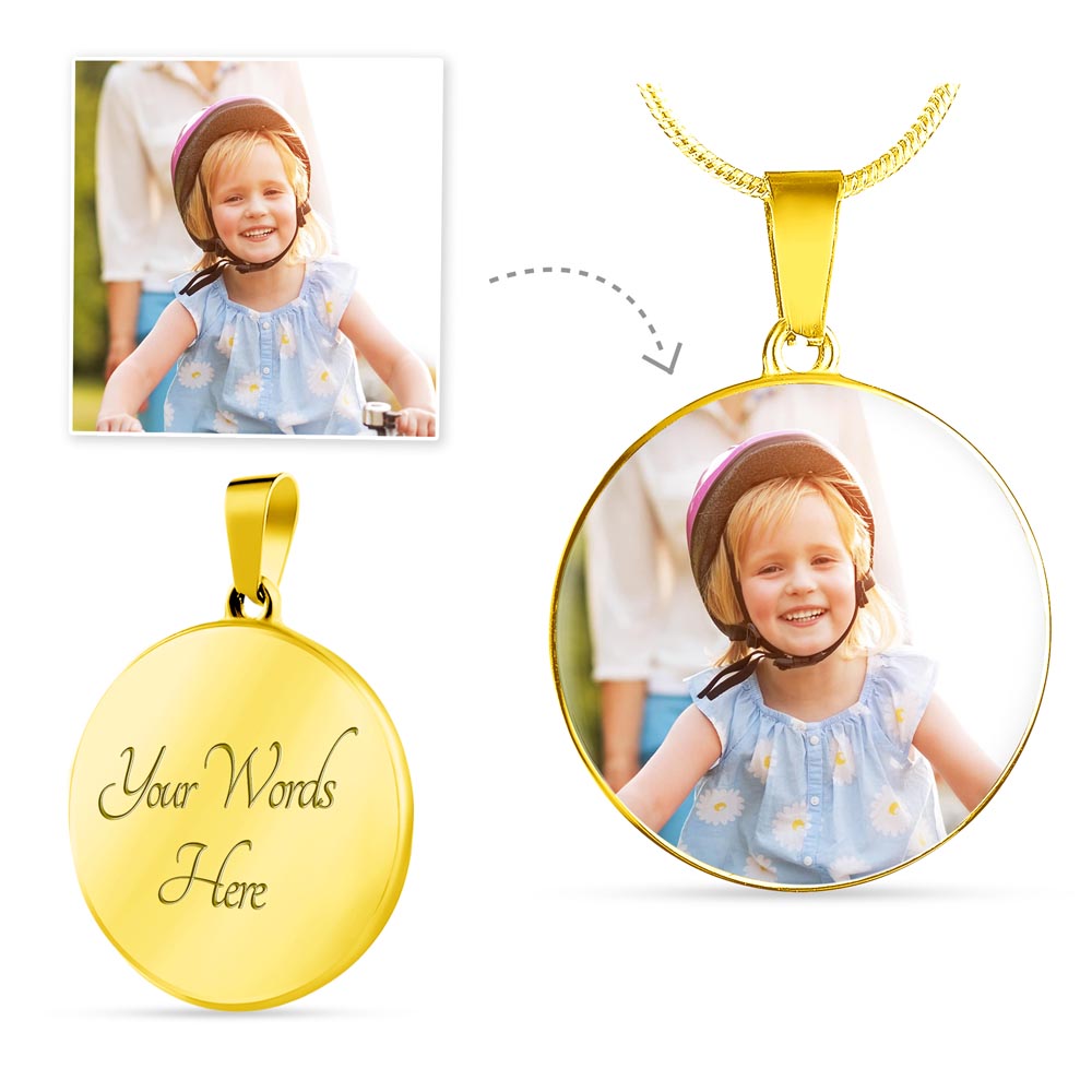Customized Circle Necklace