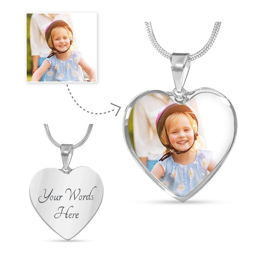 Customized Heart Necklace